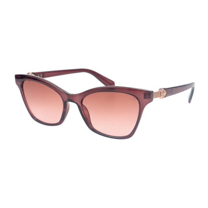 Women Cateye Combo With Metal Diomand Shape Deco Sunglasses 490583